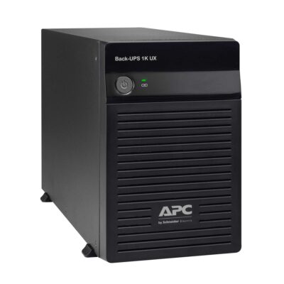 APC Back-UPS 1000VA Without Battery with Selectable Charger and Flooded/SMF compatible | BX1000UXI | 12V VDC